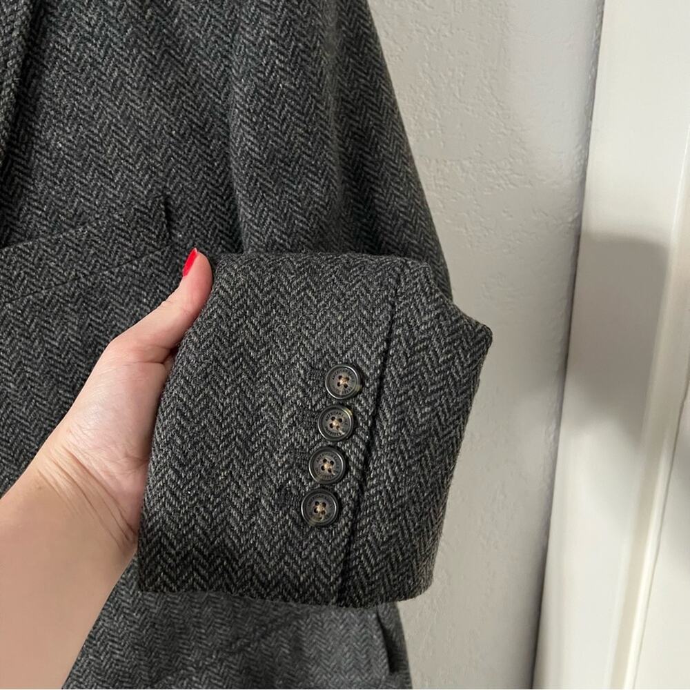 American Eagle Wool Blend Herringbone Legendary B… - image 6